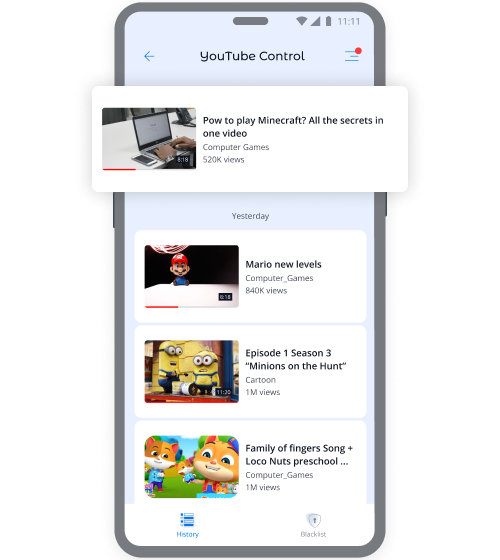YouTube Control