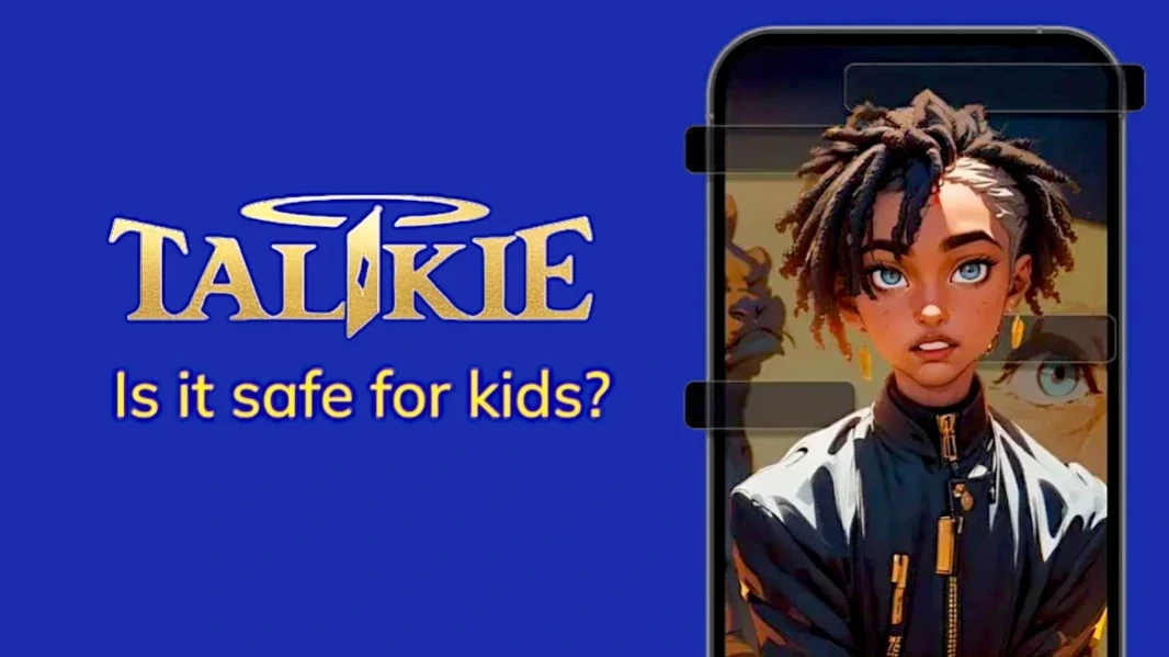 Ilustración para el artículo: ¿Talkie AI es seguro para los niños?