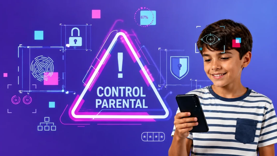 Ilustración para el artículo: Cómo los niños intentan eludir el control parental