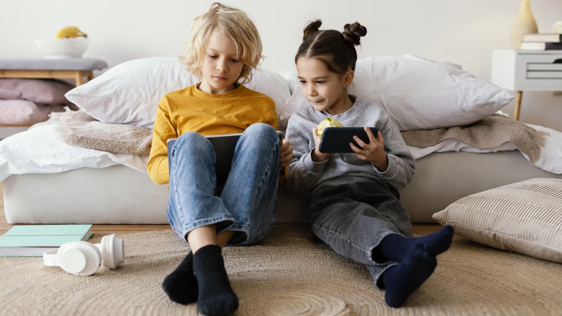 Ilustración para el artículo: ¿Cómo limitar el tiempo de pantalla de tu hijo en Android y iOS?