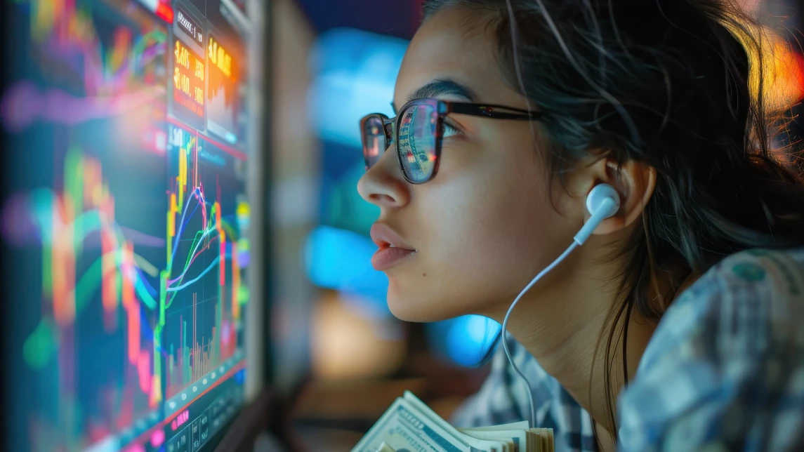 Ilustração do artigo: Benefícios e Riscos do Trading para Adolescentes