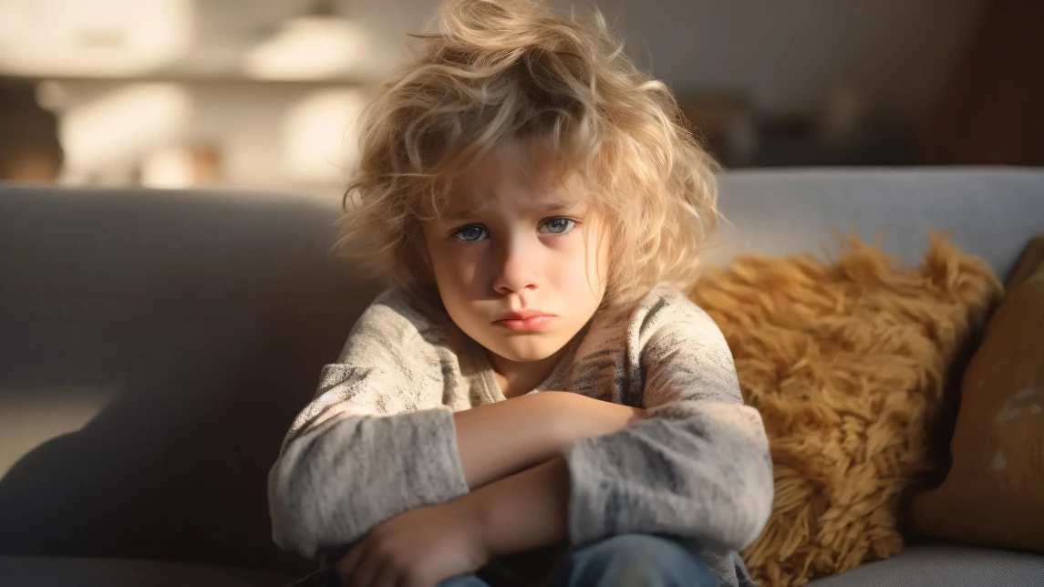 Ilustração do artigo: Saúde mental infantil: causas da depressão