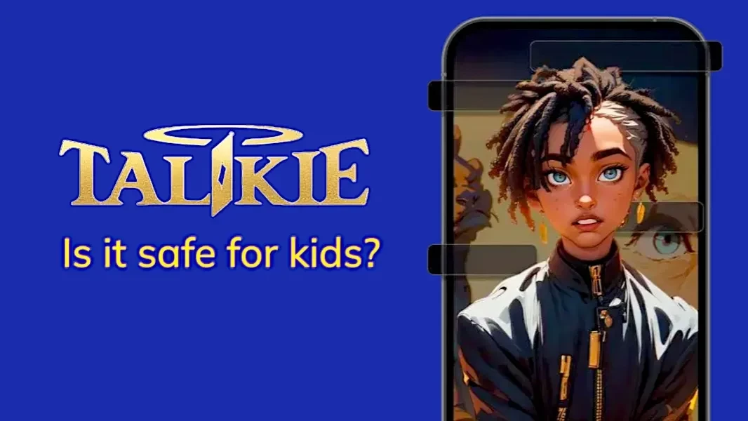Ілюстрація до статті: Чи безпечний Talkie AI для дітей?