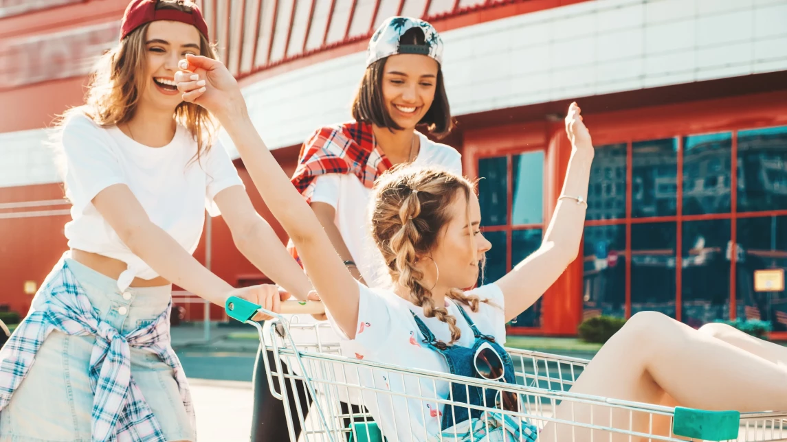 Ilustración para el artículo: Potencial y futuro: fenómeno de los niños de centros comerciales